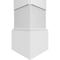 Ekena Millwork Craftsman Classic Square Non-Tapered Paramount Fretwork Column w/ Mission Capital & Mission Base CC1009ENPMTMIMI - alternate 4